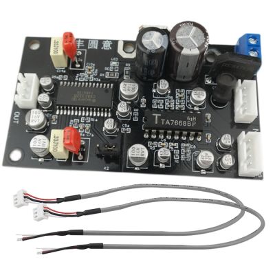TA7668 Stereo Tape Recorder Magnetic Head Preamplifier Board พร้อม CXA1332 Dolby Noise Reduction Tape Recorder Preamp