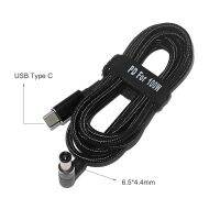 1.8M 100W Usb Type C ถึง6.5X4.4Mm Lappower สายเคเบิลสำหรับชาร์จตัวเชื่อมอะแดปเตอร์ Sony Vaio Lapcharger Converter