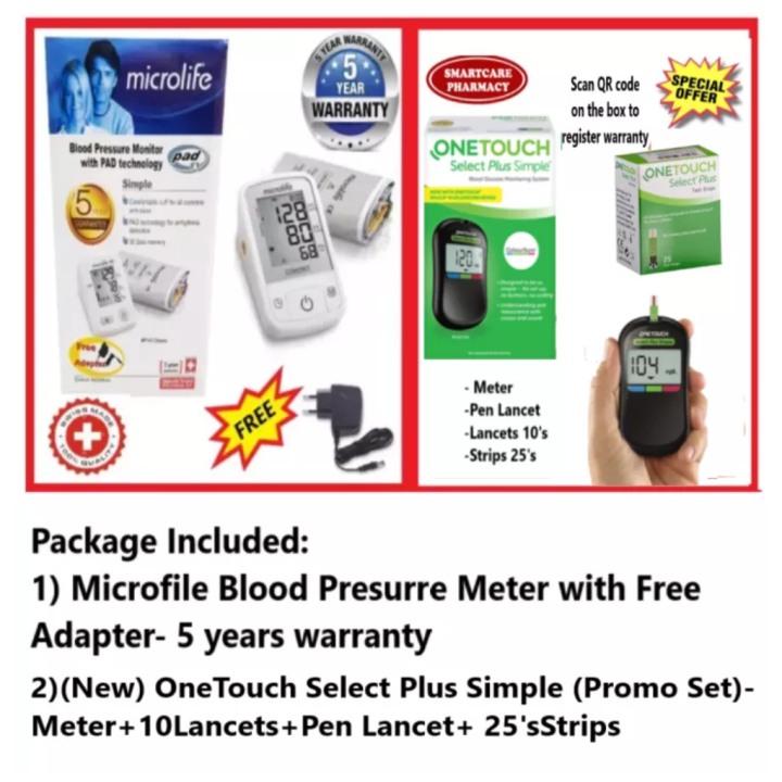 Microlife Blood Pressure Monitor BP A2 FREE ORIGINAL ADAPTER + (New