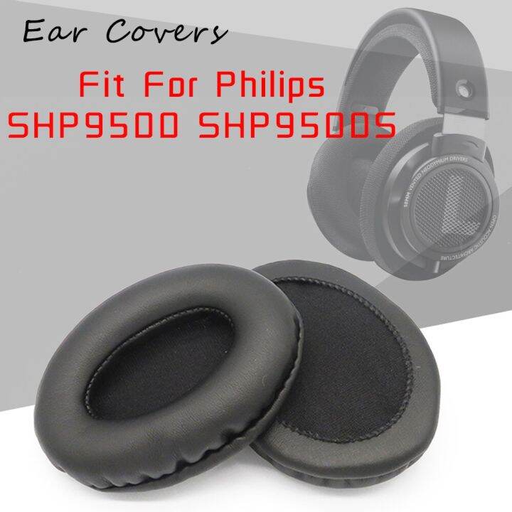 Earpads For Philips SHP9500 SHP9500S Headphone Ear pads Replacement Headset Ear Pad PU Leather