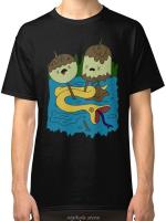 Princess Bubblegum Rock Adventure Time Mens Black Tees Shirt Clothing