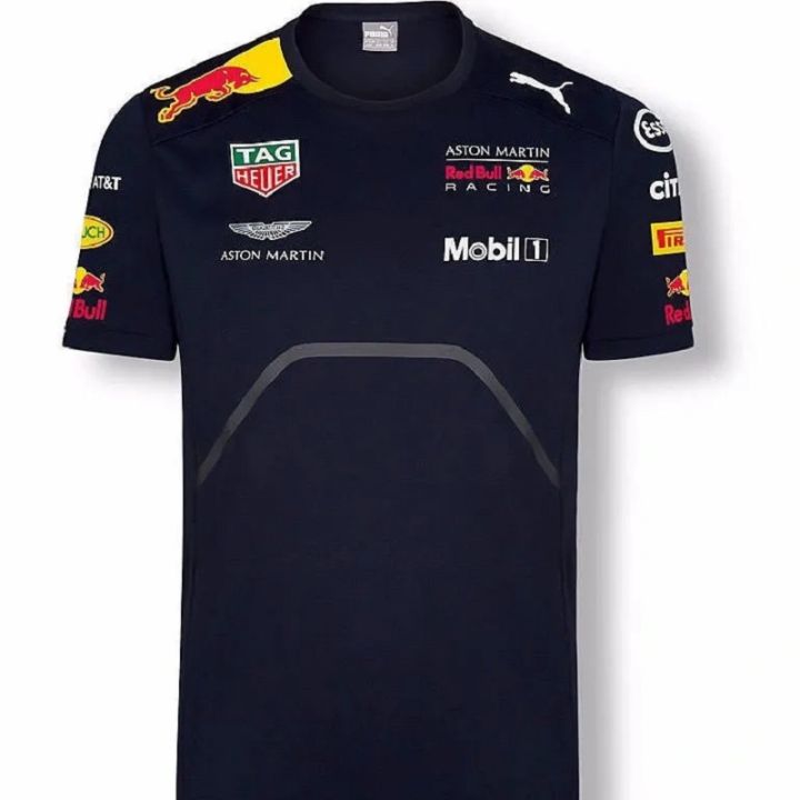 ZeroDis Summer F1 Racing Suit Red Bull Aston Martin Team Short Sleeve ...