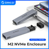 M.2ไร้สายแบบกล่องใส่ SSD ของ NVMe โดยไม่ต้องใช้เครื่องมือ USB SSD ภายนอกสำหรับ NVMe ขนาด10Gbps M.2 NVMe ไปยังอะแดปเตอร์ USB USB 3.2เมตรเครื่องอ่าน2 NVMe รองรับปุ่ม M และ B &amp; M และขนาด2230/2242 /2260/2280 SSD S