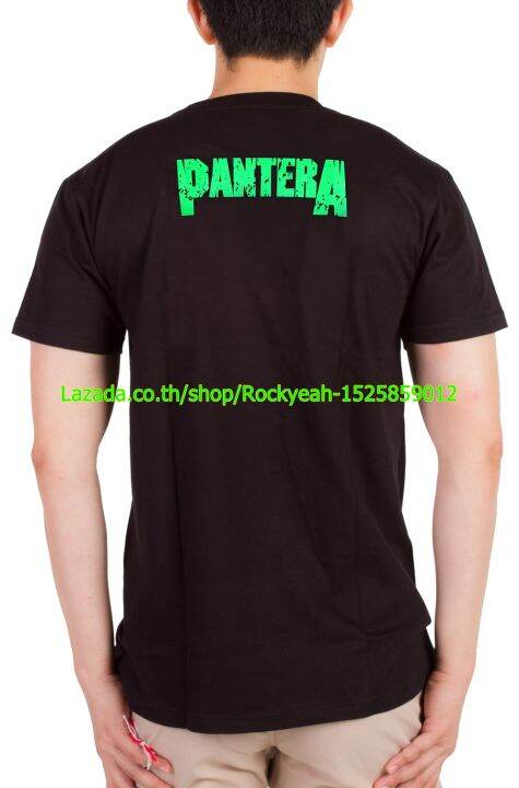 เสื้อวง-pantera-เสื้อผ้าแฟชั่น-rock-แพนเทอรา-ไซส์ยุโรป-rcm1206