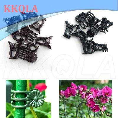 QKKQLA Plant Support Holder Clips For Orchid Vine Support Vegetables Flower Tied Bundle Branch Clamping Garden Tool