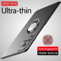 X50 Pro Case ZROTEVE Metal Ring Holder Hard PC Frosted Cover For Vivo X60 X70 X80 X51 X50 Pro Plus VivoX50 VivoX60 Phone Cases