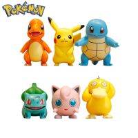 【LZ】◘  Pokemon Kawaii animação caixa cega periférica Pikachu Jenny Tartaruga até Pato Charmander feito à mão brinquedo decoração presente surpresa