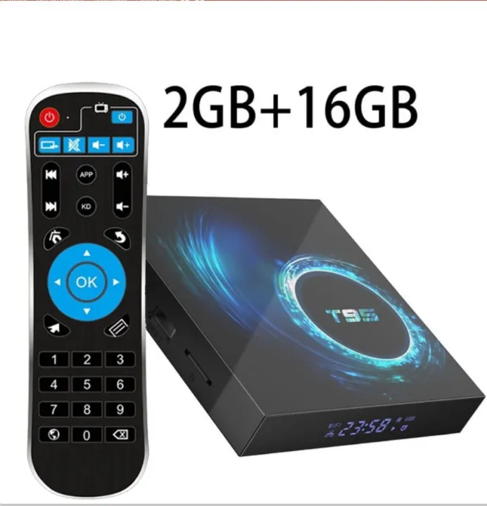 New T95 4GB+64GB Android 10 Bluetooh And Wifi Smart Tv Android Box Mini