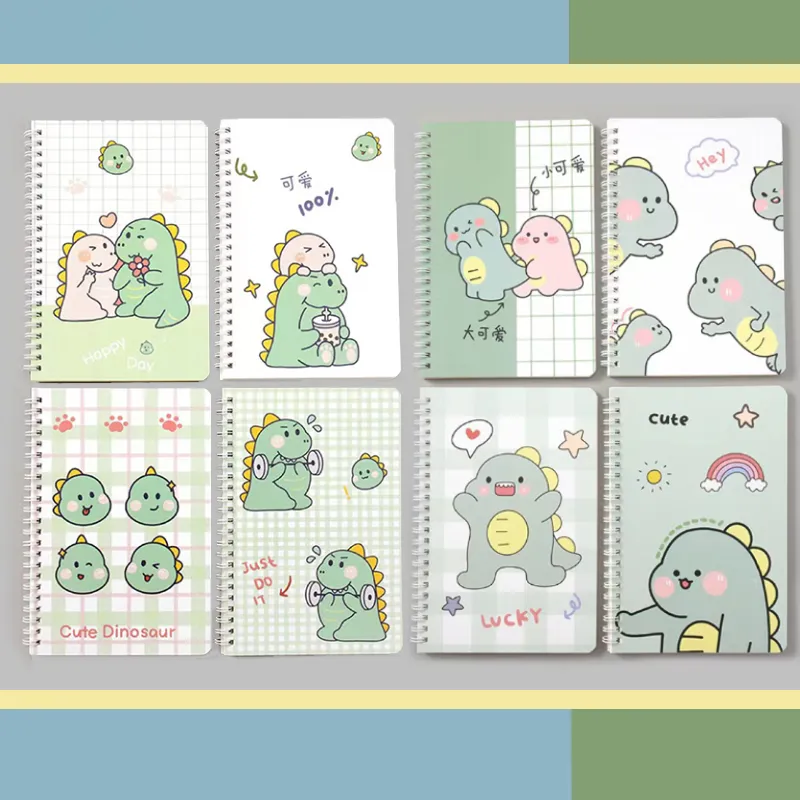  Aifieego dinosaur small kawaii Note pad Note book