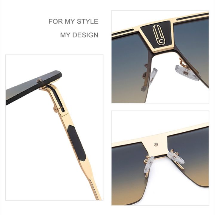 new-square-rimless-sunglasses-men-women-2021-trendy-vintage-brand-design-big-frame-flat-top-sun-glasses-for-female-eyewear-uv400
