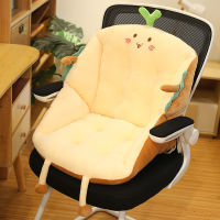 2021Cute Emotion Plush Sandwich Chair Pillow Stuffed Food Sandwich Bread Seat Pillow Winter Office Chair Cushion Keep Warm Gift