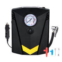 Car Air Compressor DC 12V Inflatable Electric Portable Auto Car Air Pump Tire Inflator with LED Light for Car Motorcycle Tyres