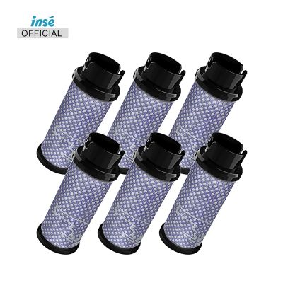 Filter Package for Cordless Vacuum Cleaner INSE N5 S6 S6P S600 2pcs or 6pcs