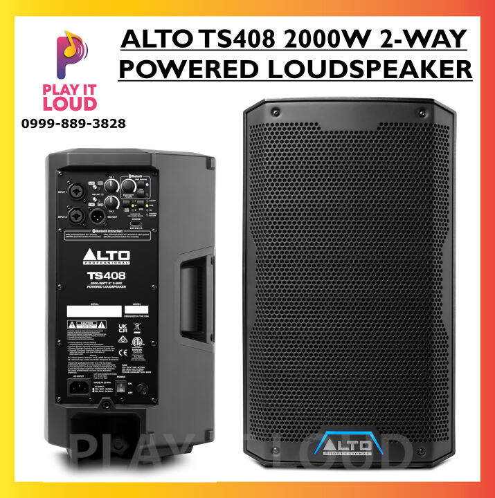 Warzone WPTS15 Apollo-Active 15-Inch Powered Speaker – 2500W Peak, Bluetooth, TWS, DSP Modes, 136dB SPL