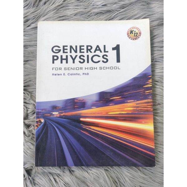 GENERAL PHYSICS 1 FOR SENIOR HIGH SCHOOL | Lazada PH