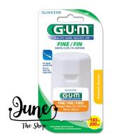 540 GUM Fine Floss Unwaxed / ไหมขัดฟันเส้นเล็กไม่เคลือบขี้ผึ้ง ความยาว 182.88 เมตร (200 หลา) / ไม่เคลือบ wax