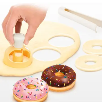 Creative DIY Donut Mold Cake Decorating Tools Plastic Desserts