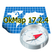 OkMap 17.2.4 โปรแกรมทำแผนที่ GPS ดาวน์โหลดแผนที่