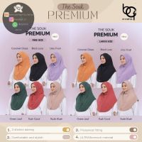 The Souk Premium Free Size และ L Size พร้อมกันสาด 3 เย็บพิเศษ โดย CheFiza Hijab