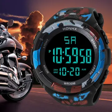 Large display digital online watch