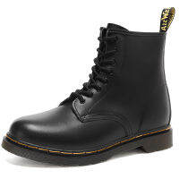 Dr.ที่-Martens ด้านซิปรองเท้าบูท Martin ลูกวัวรองเท้าบูทขนาดบวก High Tops รองเท้าคู่รองเท้าบูทใส่ทั้งชายหญิง