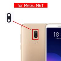 2 ชิ้นสําหรับ Meizu M6T กล้องเลนส์แก้วด้านหลังเลนส์กล้องด้านหลังพร้อมกาว 3M สําหรับ Meizu M6T อะไหล่ซ่อมทดแทน