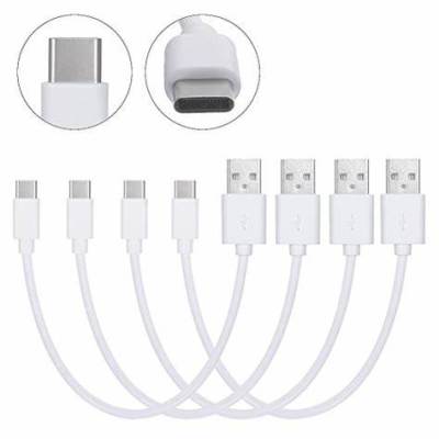สายชาร์จ Short Powerbank Cable USB Charging Cable 0.2m Compatible for iPhone Android Micro usb Type C