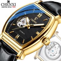 ZZOOI CHENXI 2022 New Mens Mechanical Watch Luxury Brand Men Automatic Waterproof Business Leather WristWatches Fashion Male Clock