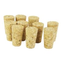 【LZ】▤◐  20 pçs/lote rolhas de madeira natural rolhas de vinho rolhas de garrafa de madeira tipo cone rolhas de garrafa de vinho plug tampa de vedação rolhas de garrafa de cerveja