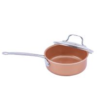 Non-stick Skillet Copper Ceramic Induction Skillet Frying Pan Saucepan Oven Dishwasher Safe Nonstick Skillet Kitchen cookware