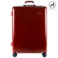 Holdall Himiko Hardcase 28" Large Luggage. 100% Polycarbonate. 100% Aluminum Trolley, Expandable, Secure Zippers, TSA Lock, 360 Degree Spinner Wheels.