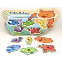 ??โปรสุดเดือด Kentoy ของเล่นไม้จิ๊กซอว์อ่างปลา Fishy colors (Leap Frog) ราคาถูก?? จิ๊กซอว์ จิ๊กซอว์เด็ก จิ๊กซอว์เด็ก จิ๊กซอของเล่นเสริม  ของเล่น ของเล่นเสริมพัฒนาการ