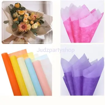 5pcs Tissue Paper 50*66CM Craft Paper Floral Wrapping Scrapbooking