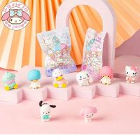 Sanrio ยางลบ3D การ์ตูน16/32ชิ้นยางลบเครื่องเขียนนักเรียนน่ารักแบบใหม่ยางลบแบบบรรจุกล่องขายส่งของขวัญโรงเรียนเครื่องมือการเรียนรู้สำหรับนักเรียน