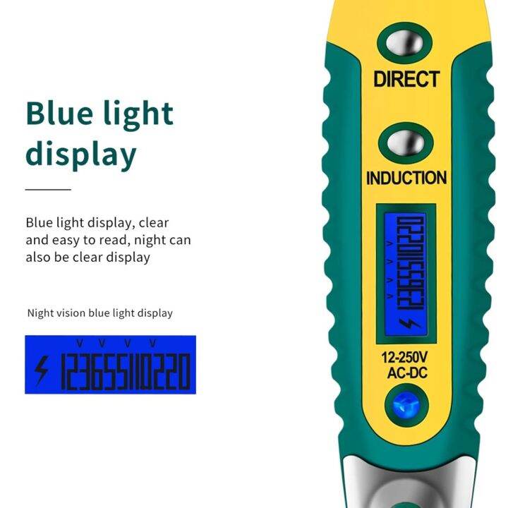 Best VD700 High Precision Digital LCD Voltage Electrician's Screwdriver ...