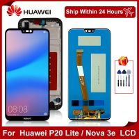 5.84Quot; สำหรับ Huawei P20 Lite หน้าจอดิจิตอลสัมผัสหน้าจอ Lcd สำหรับ Ane-lx1 Lcd Huawei Nova 3e Ane-lx3อะไหล่สำหรับแสดงผล