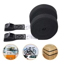 2M Buckle Tie-Down Belt Cargo Straps For Car Motorcycle Bike With Metal Buckle Tow Rope Strong Ratchet Belt for Luggage Bag-Huidkeir