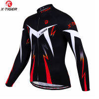 X-Tiger Pro แขนยาวเสื้อเจอร์ซีย์นักปั่น MTB เสื้อผ้าสำหรับปั่นจักรยานกีฬาเสื้อผ้าชุด Maillot Roupa Ropa Ciclismo สำหรับ Man