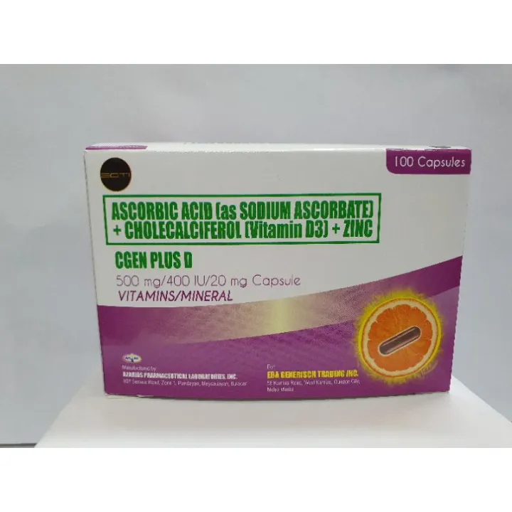 cH6Ascorbic Acid (as Sodium Ascorbate) Cholecaciferol ( Vitamin D3