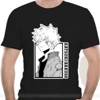 เสื้อยืดผู้ชาย Katsuki Bakugo Boku No Hero Academia Tee Shirt Short Sleeve Manga All Might High Quality T-Shirt