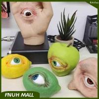 The All Seeing Fruit Peculiar Fruit Creative Resin Ornaments With Eyes Spoof Toys High-quality Resin Material
