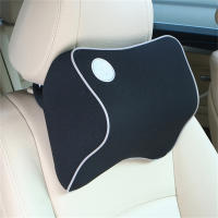 Cotton Memory Car Seat Pillow Cushion Car Headrest Neck Pillow Memory Auto Supplies Neck Pillow Car Assessories for vw Toyota Seat Cushions