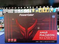 VGA (การ์ดแสดงผล) POWER COLOR RED DEVIL AMD RADEON RX 6700XT 12GB GDDR6 สินค้ามือ 2 สภาพดี มีการรับประกัน