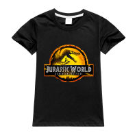 Jurassic World ฤดูร้อน Bottoming เสื้อ Bottoming เสื้อ100% ผ้าฝ้ายครึ่งแขนเด็กผ้าฝ้าย Tshirt เด็ก Tshirt