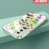 JIUMOO เคสสำหรับ Vivo V20 SE Y70 2020เคสการ์ตูนทอยสตอรี่ลวดลายใหม่พื้นผิวขอบสี่เหลี่ยมเคสนิ่มซิลิกาเจลกันกระแทกเคสมือถือรวมทุกเลนส์กล้องถ่ายรูปฝาครอบป้องกัน