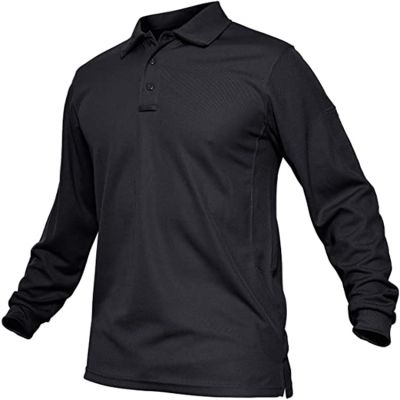 Amazon 2021 เสื้อโปโลกีฬาผู้ชายการค้าต่างประเทศ Big Mens Long Sleeve Golf Paul Lapel เสื้อยืดขายส่ง