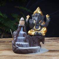 [Popular Accessory] NOOLIM Ganesha Backflow ธูป BurnerGod สัญลักษณ์มงคลและ SuccessCenser