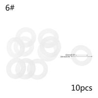 10ชิ้นสูบลมท่อซีลแหวนท่อเครื่องซักผ้าน้ำซิลิโคนปะเก็น1/2 "3/4" 1"