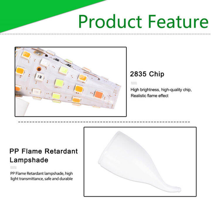 e27-led-จำลองเปลวไฟหลอดไฟ3วัตต์9วัตต์-e14-ac85-265v-โคมไฟข้าวโพดหลอดไฟริบหรี่-led-แสงเทียนแบบไดนามิกเปลวไฟผลสำหรับบ้านแสง