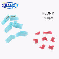 FLDNY1.25-250 2-250ชายหญิงไนลอนทองเหลืองธงหญิง Terminal Spade Joint ฉนวนลวด CONNECTORS